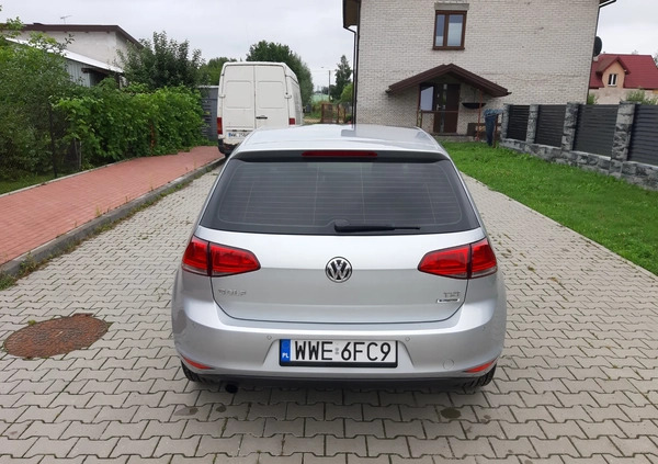 Volkswagen Golf cena 46000 przebieg: 108700, rok produkcji 2015 z Łochów małe 92